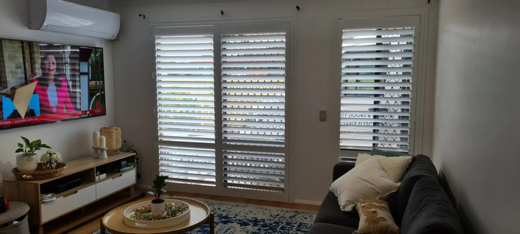 Plantation Shutters - Living Room