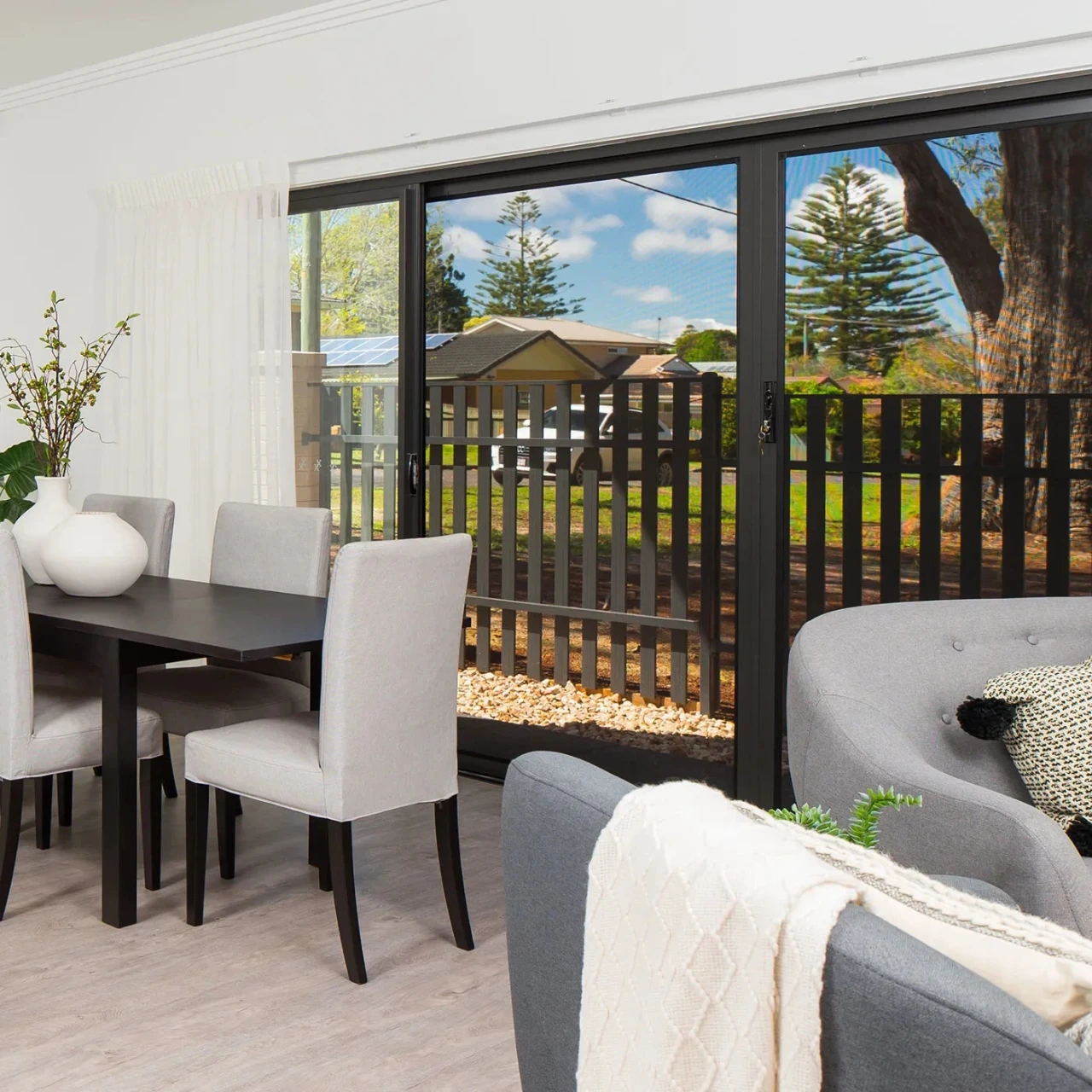 ForceField Security Screens - Living room