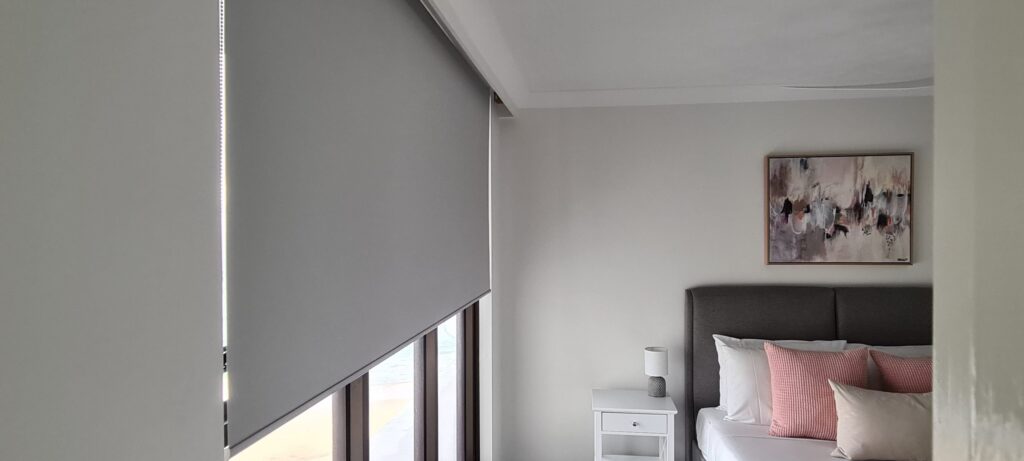 Roller Blinds In Bedroom