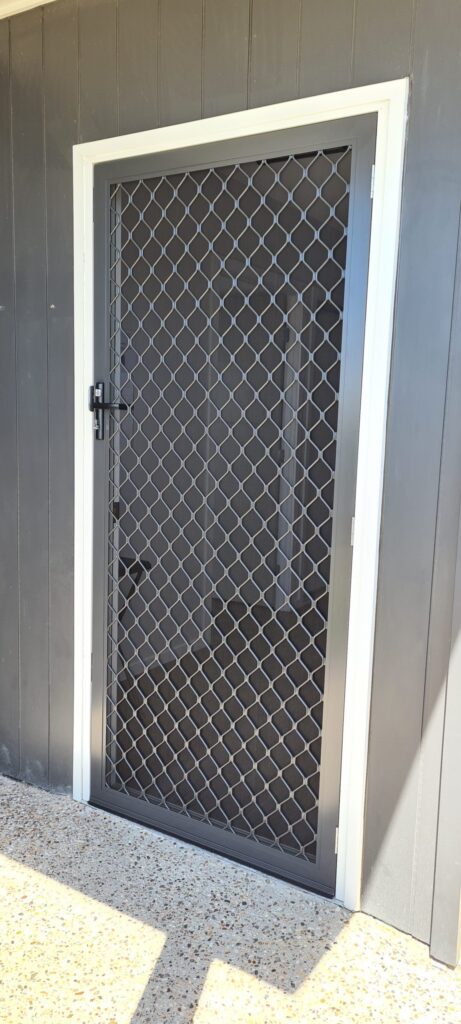 Diamond Grille Security Door