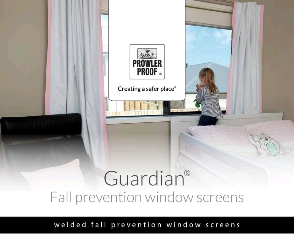 Guardian Fall Prevention Window Screens - Prowler Proof Badge