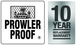 Prowler Proof 10 Year Warranty
