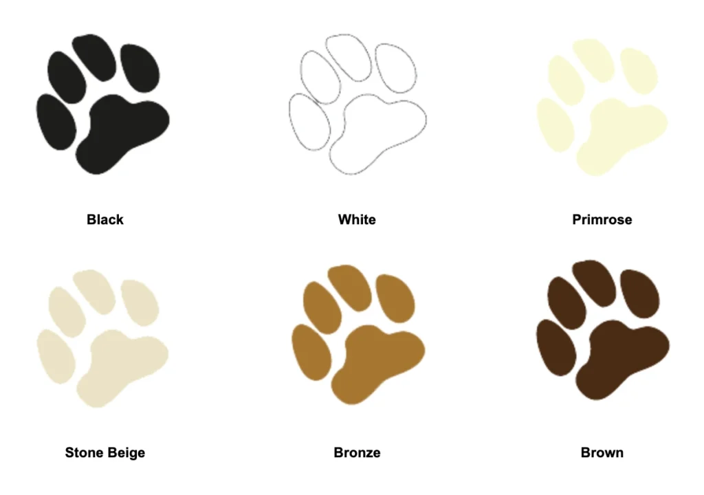 Petway Petdoor Colour Options
