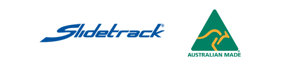 Slidetrack and Australian Made logo