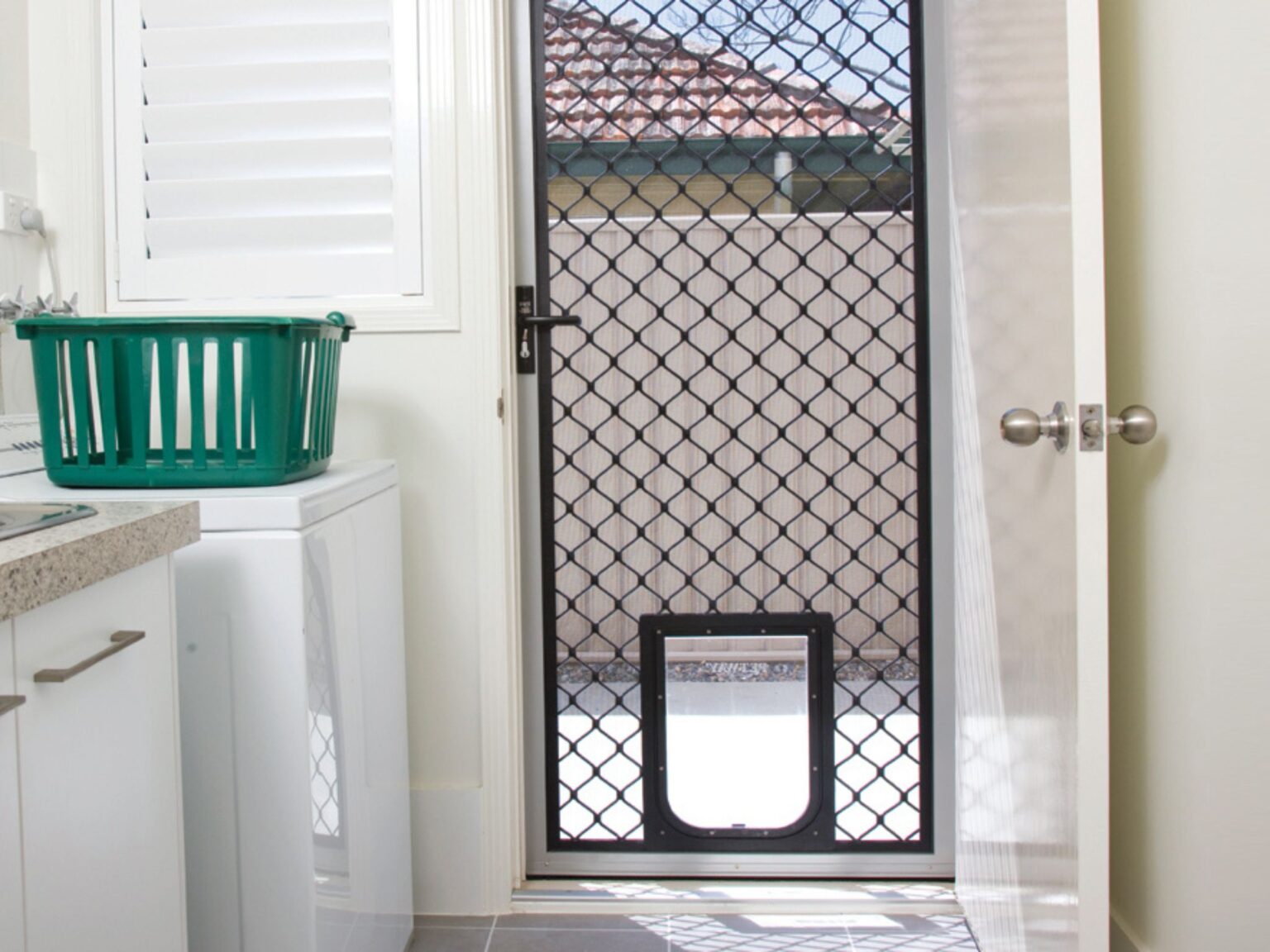 Diamond Hinge Security Door